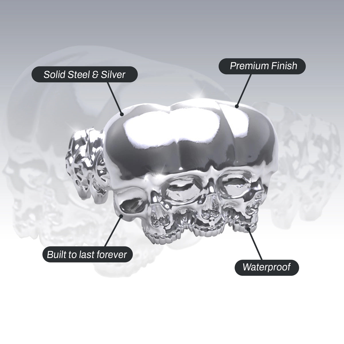 TRIPLE THREAT RING