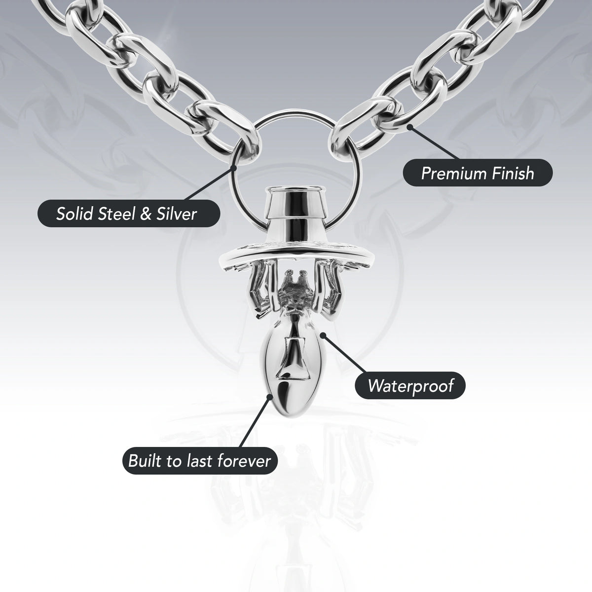 SPIDER PACIFIER CHAIN