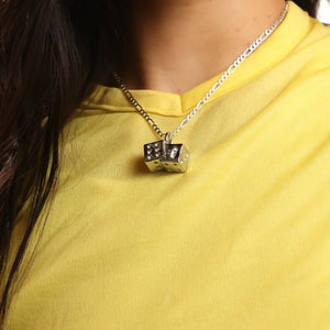 LUCKY SEVEN DICE PENDANT - Hard Jewelry™