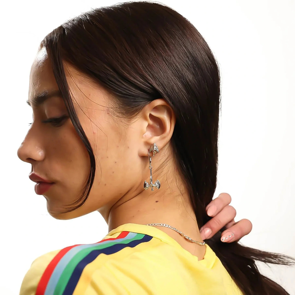 RELIGION IS WAR EARRING - Hard Jewelry™