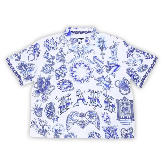 TATTOO BUTTON UP SHIRT
