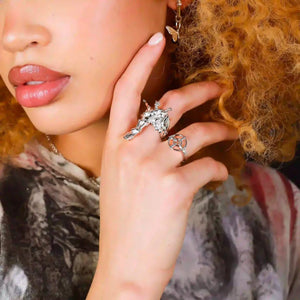 CROSSHAIR RING - Hard Jewelry™