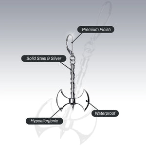 BATTLE AXE EARRING