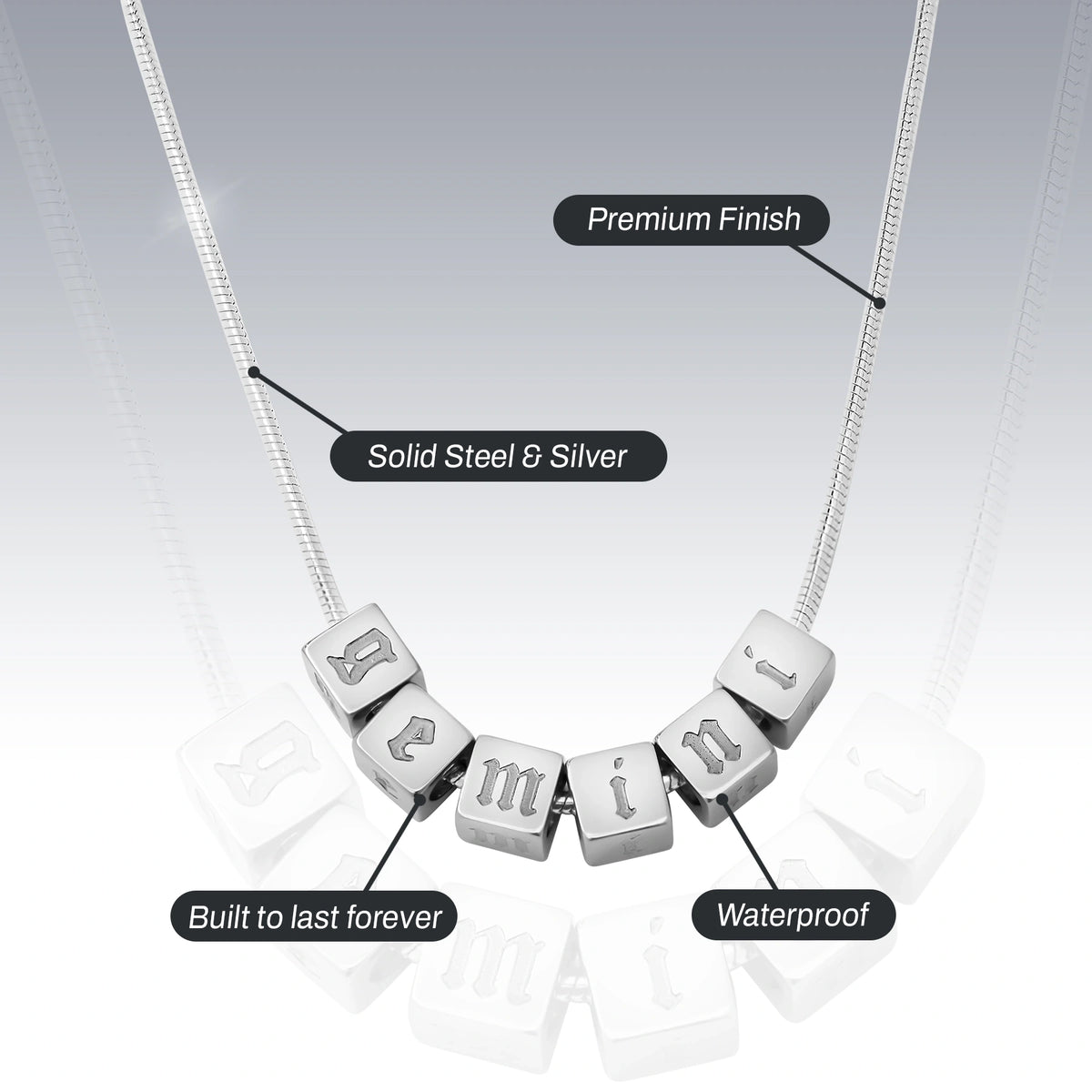 CUSTOMIZABLE FRIENDSHIP NECKLACE